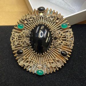 Beautiful vintage sash and scarf pin